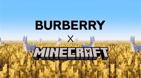 new burberry collaboration|burberry minecraft collab.